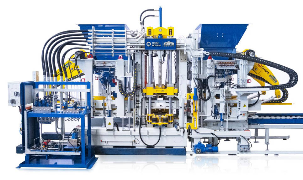 ઉચ્ચ-પ્રદર્શન કોંક્રિટ બ્લોક્સ માટે અદ્યતન ઈંટ મશીન